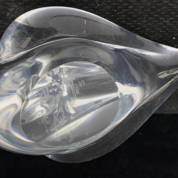 FM Fare - Marcolin Ronneby Sweden - Crystal Glass Bird - Paperweight - Picture 4 of 8